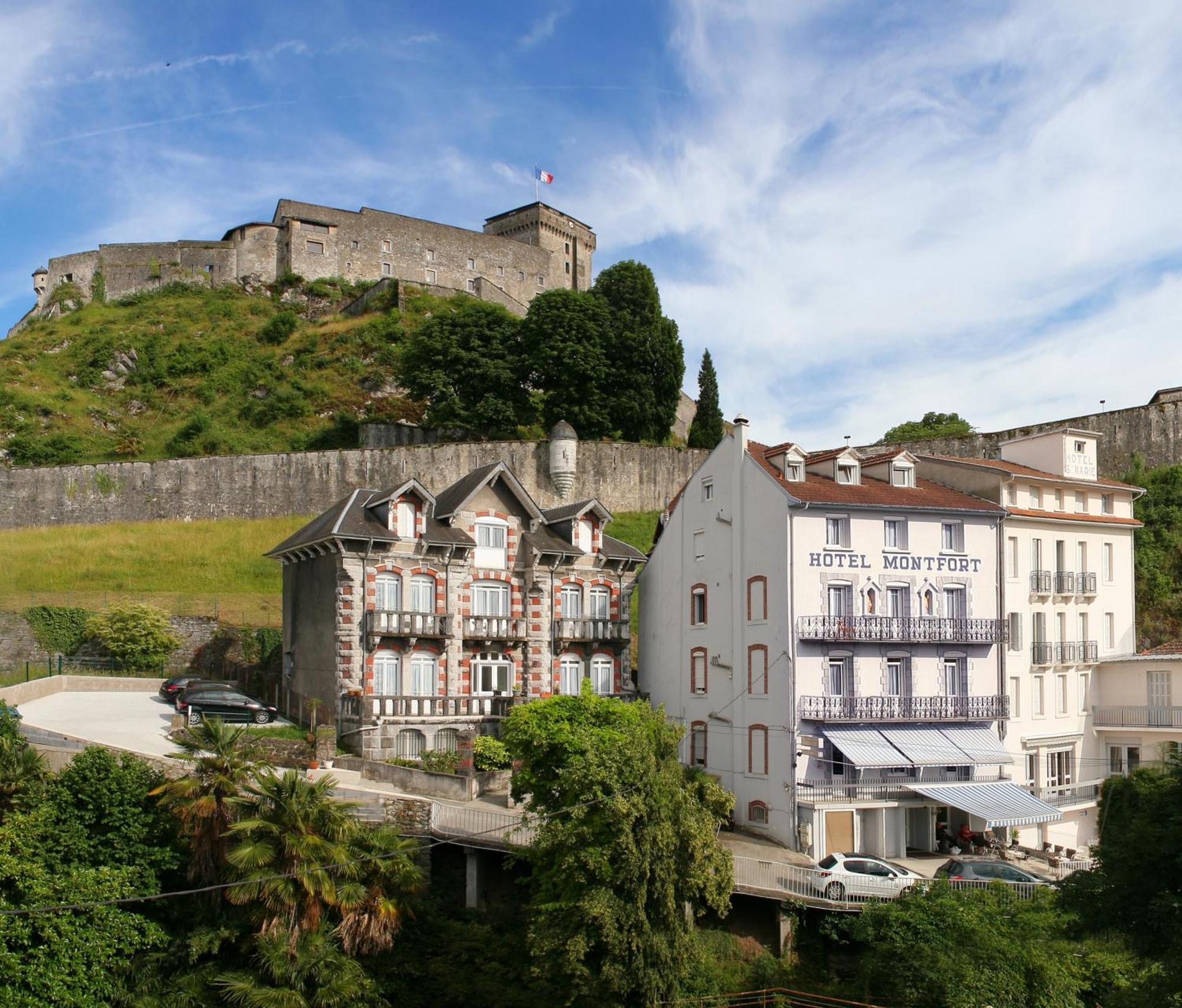Hôtel Montfort Lourdes Exterior foto